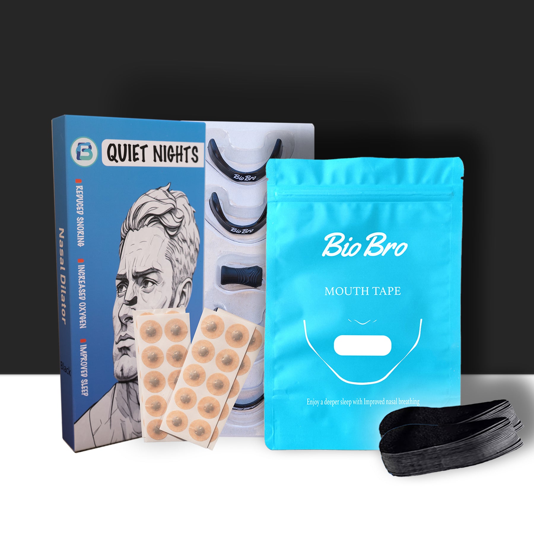 Magnetic Nasal Dilator + Mouth Tape